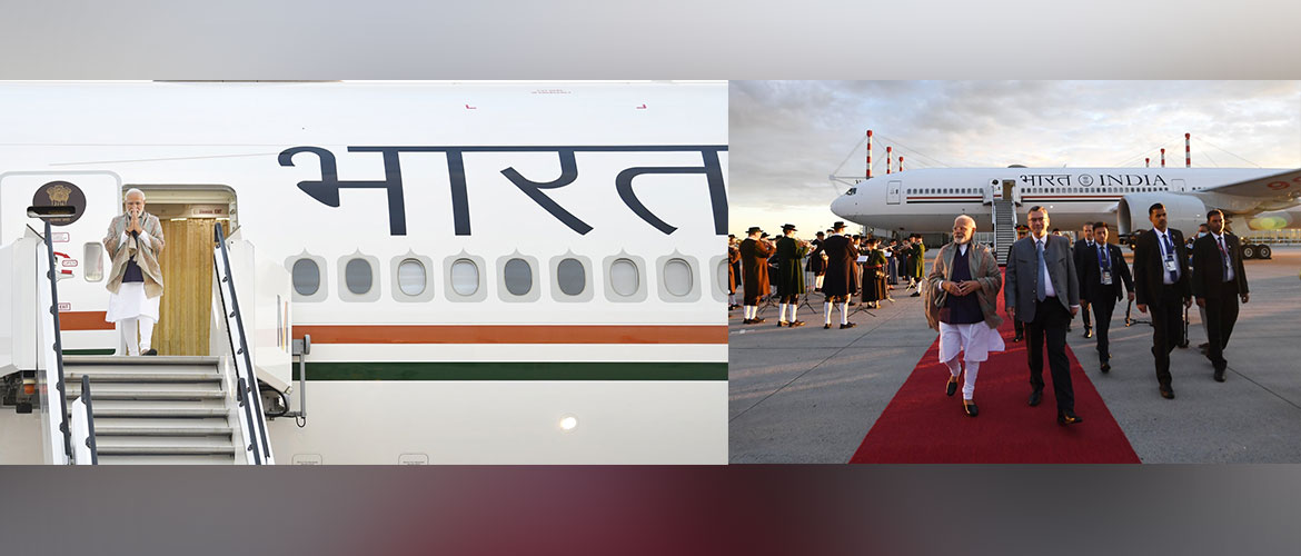  Prime Minister Shri Narendra Modi arrives in Munich to attend the G7 Summit. 