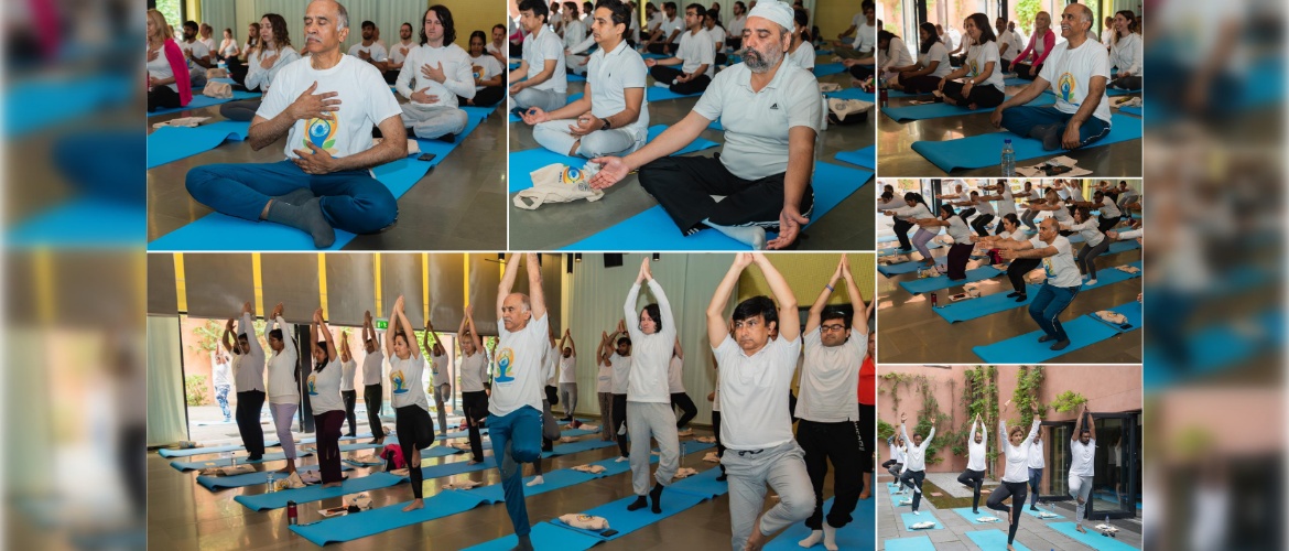  Celebration of International Day of Yoga 2024 in Embassy of India, Berlin