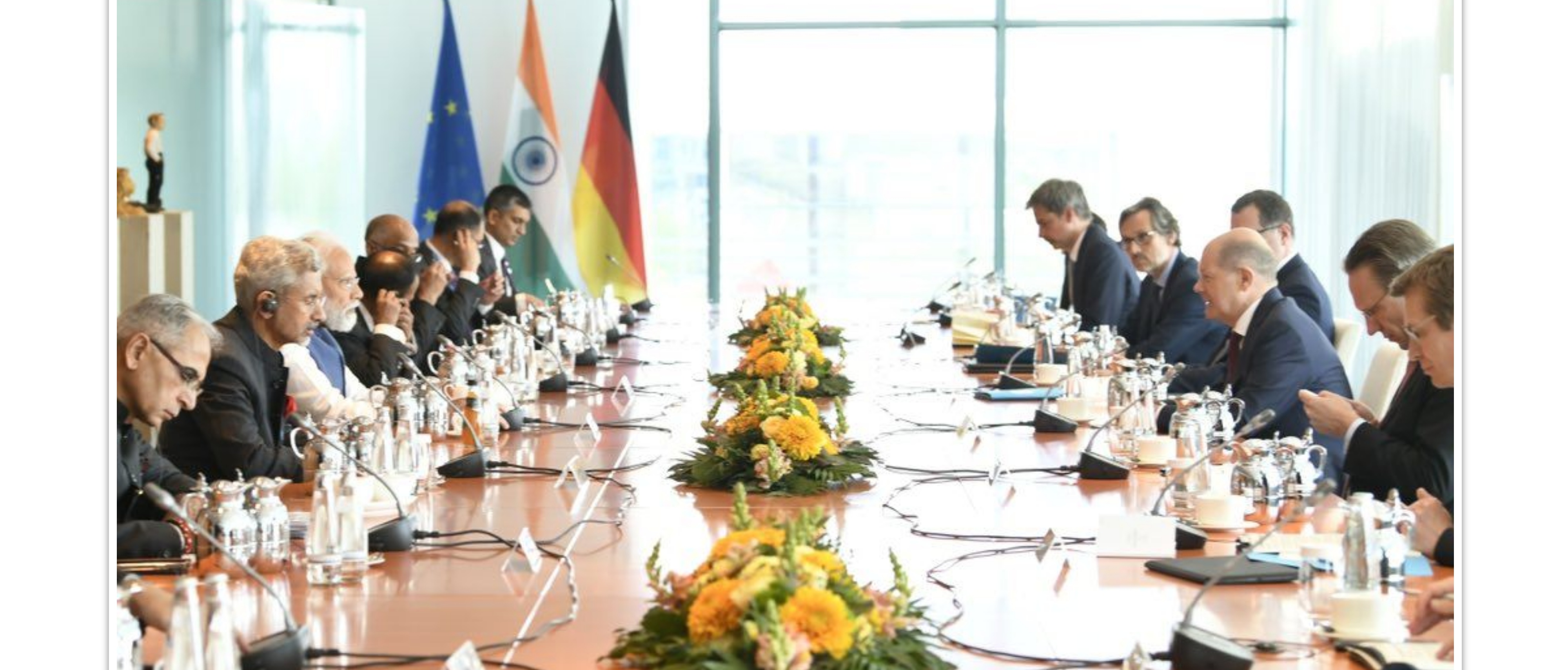  Bilateral session at the 6th India-Germany Inter-Governmental Consultations