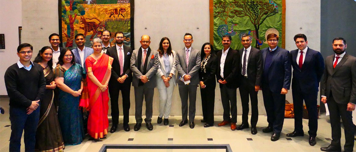  Embassy of India welcomes delegation of Hon'ble Members of Parliament and other distinguished guests on 11 October 2021, <br>a visit organised by Observer Research Foundation and Konrad Adenauer Stiftung
