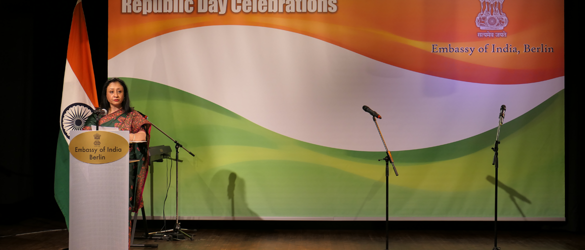  Ambassador Mukta Dutta Tomar on the occasion of Republic Day, 26 January 2020