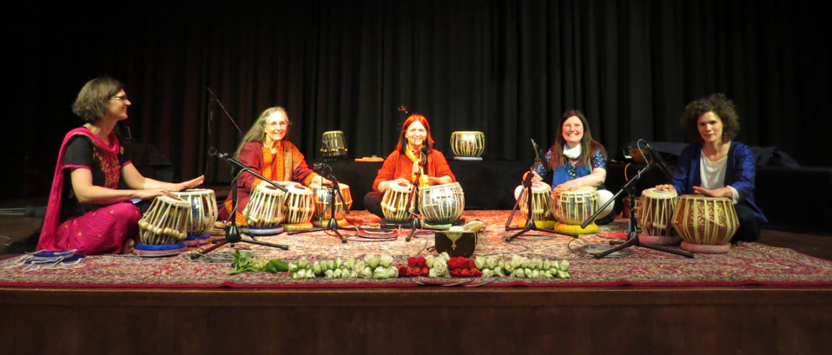  An all- women Tabla group performed at the Embassy of India, Berlin on April 26, 2018